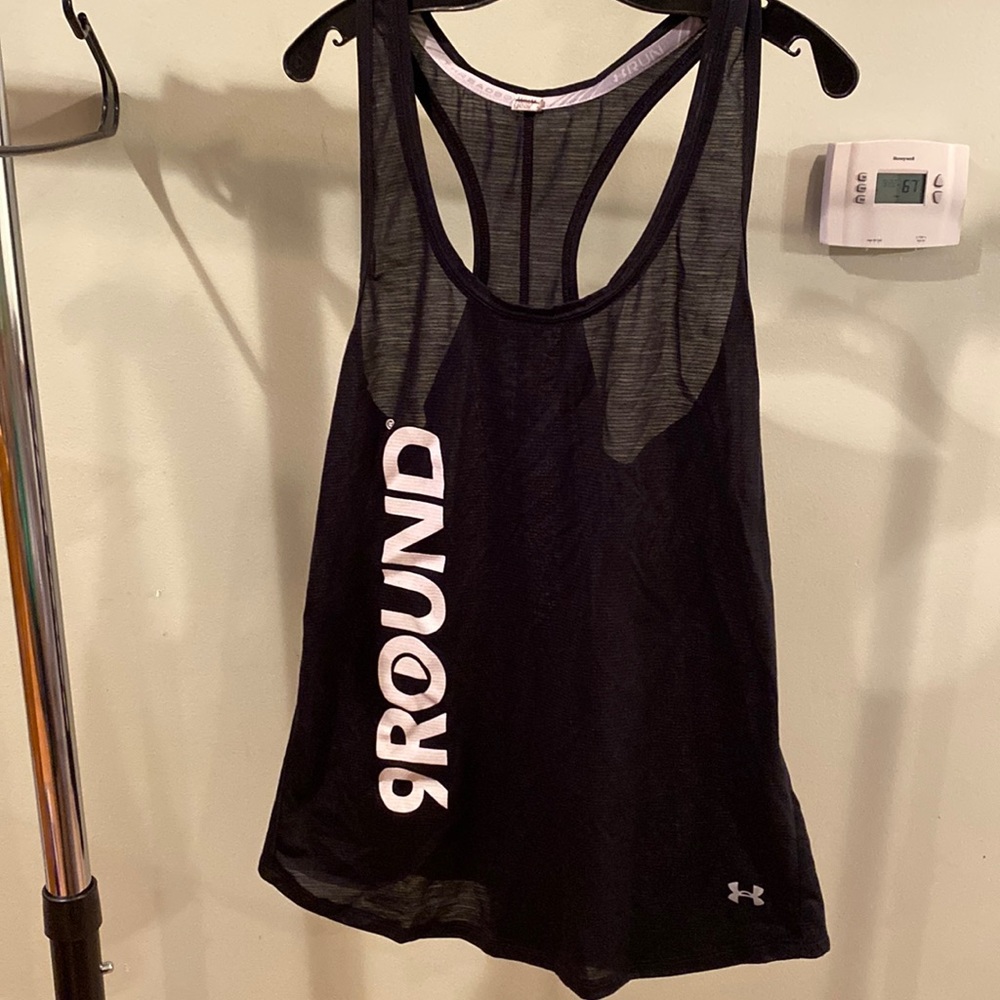 Under Armor razor back workout tank top. Minimally worn.